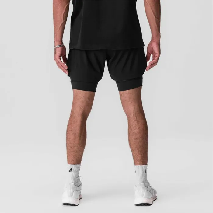 Shorts Men ASRV TetraLite 5034 Liner Short Blackblack White 034wings034