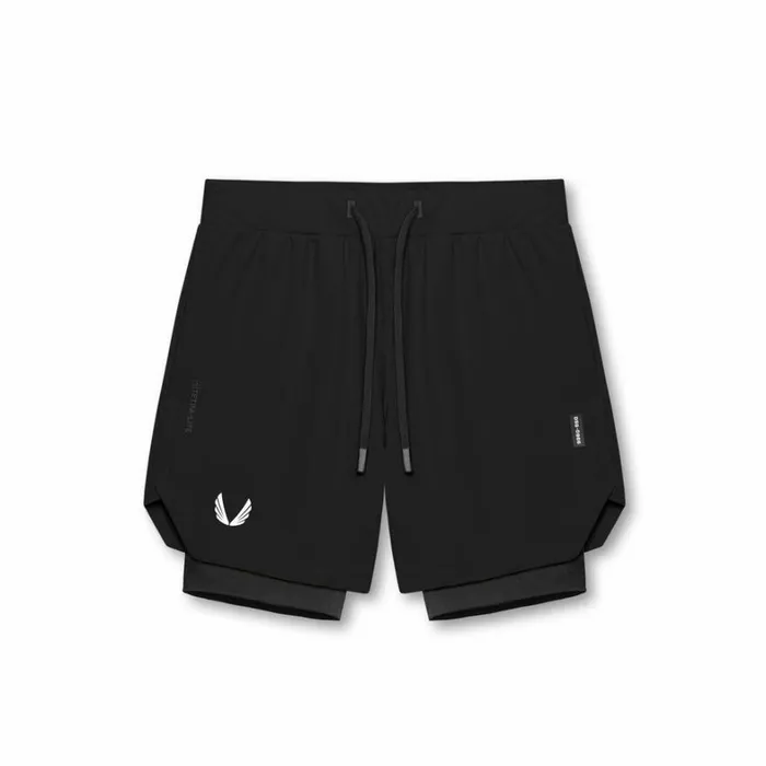 Shorts Men ASRV TetraLite 7034 Liner Short Blackblack White 034wings034