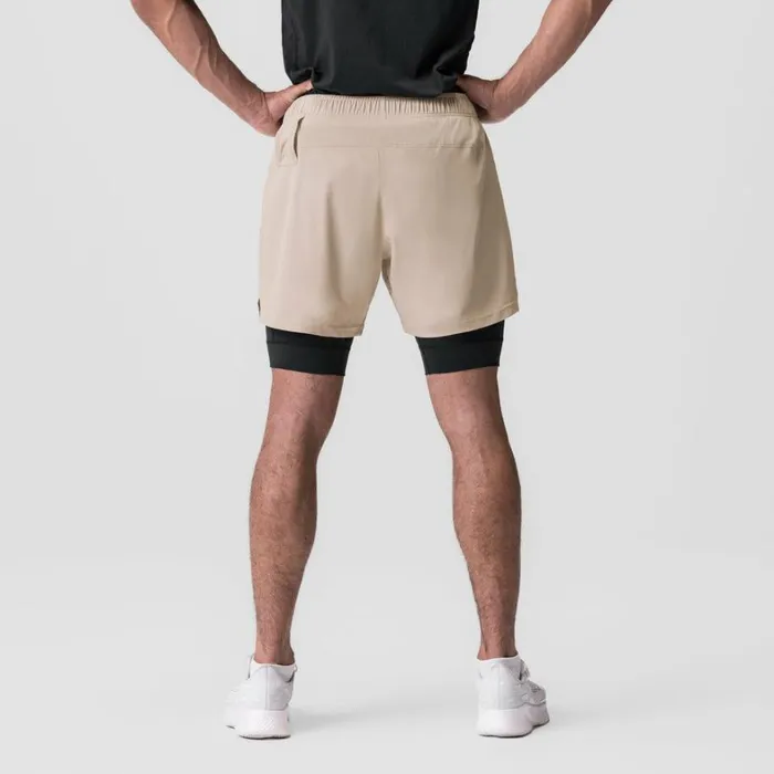Shorts Men ASRV Ultralite 6034 Liner Short Beigeblack
