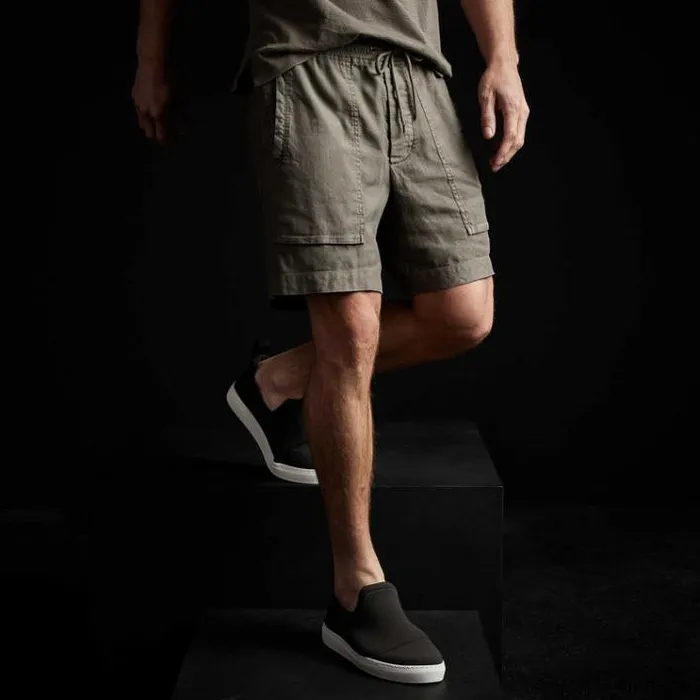 Shorts Men James Perse Patch Pocket Short River Rock Pigment