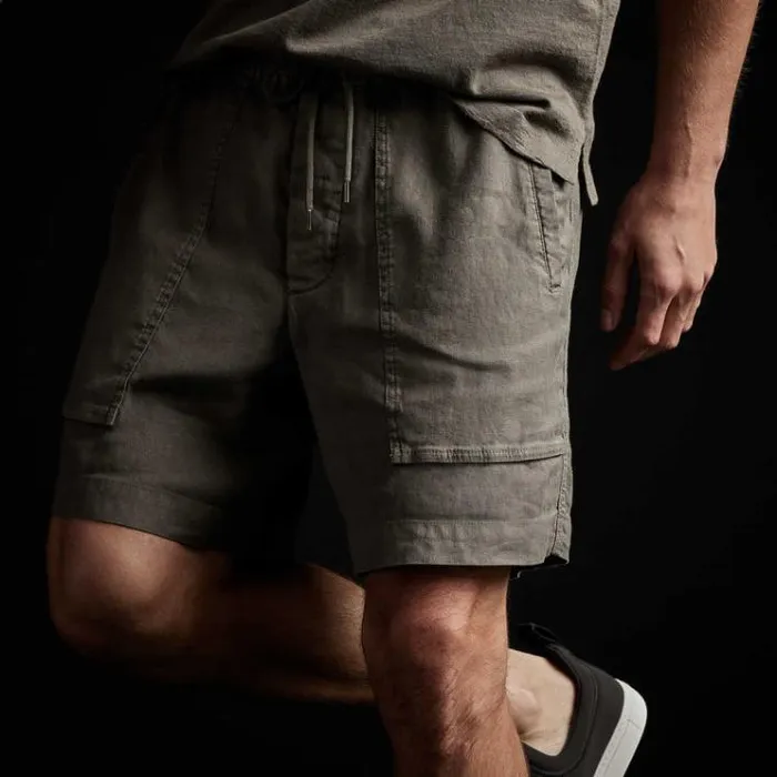 Shorts Men James Perse Patch Pocket Short River Rock Pigment