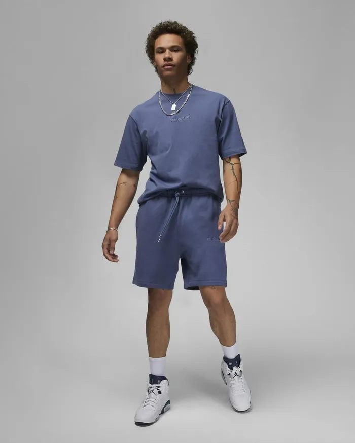 Shorts Men Nike Air Jordan Wordmark Diffused Blue