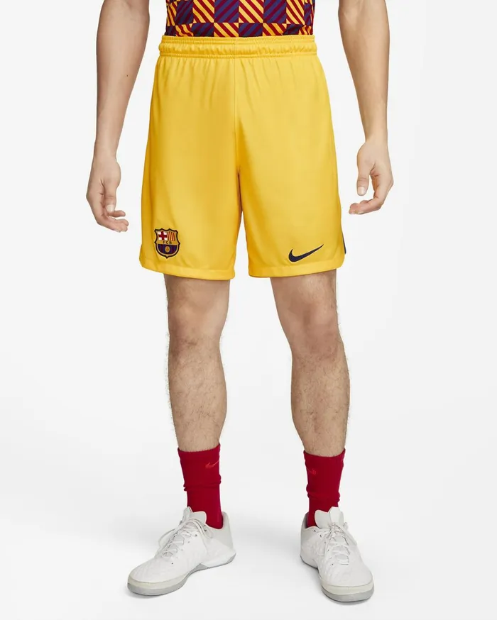 Shorts Men Nike Barcelona 202223 Stadium Fourth Amarillodeep Royal Blue