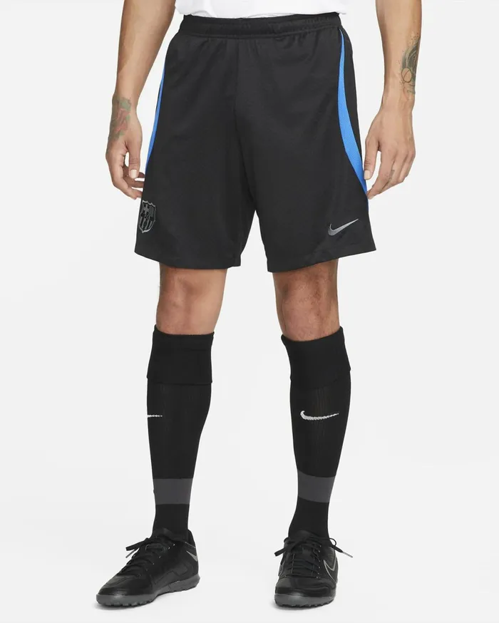 Shorts Men Nike FC Barcelona Strike Blacksignal Bluedark Steel Grey