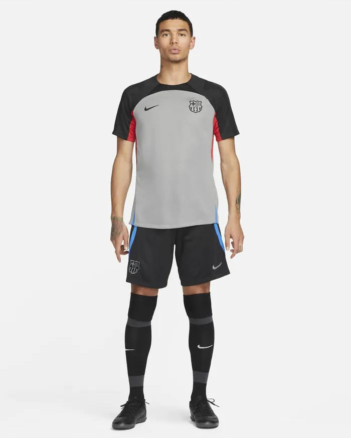 Shorts Men Nike FC Barcelona Strike Blacksignal Bluedark Steel Grey