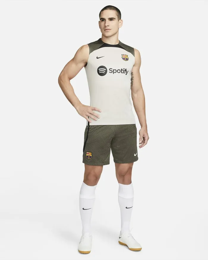 Shorts Men Nike FC Barcelona Strike Sequoiablackwhite