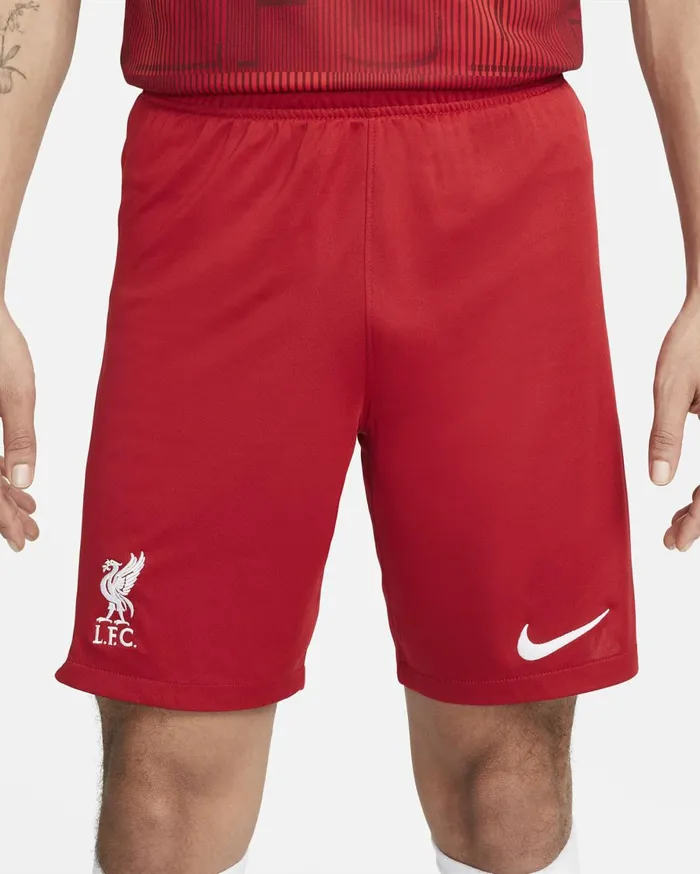 Shorts Men Nike Liverpool FC 202324 Stadium Home Gym Redwhite