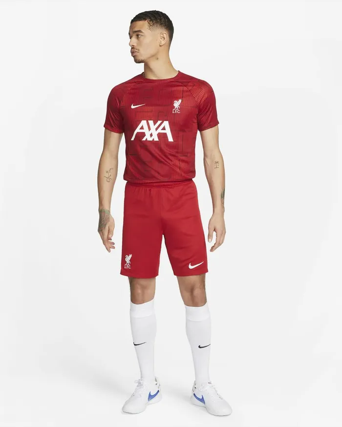 Shorts Men Nike Liverpool FC 202324 Stadium Home Gym Redwhite