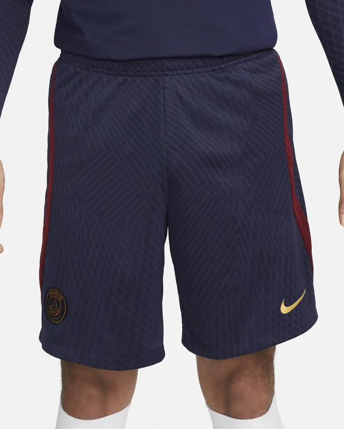 Shorts Men Nike Paris SaintGermain Strike Blackened Blueteam Redgold Suede