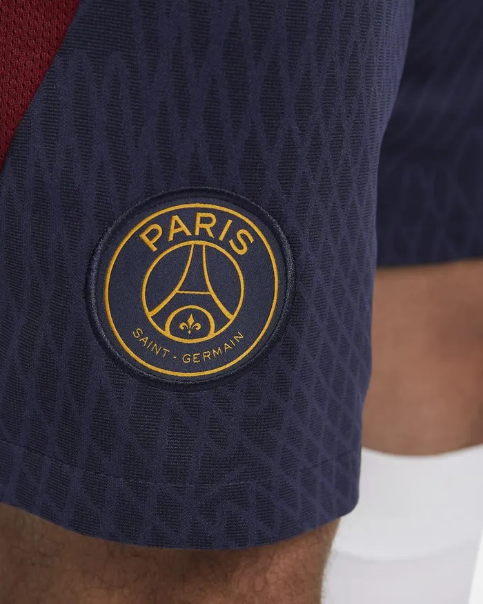 Shorts Men Nike Paris SaintGermain Strike Blackened Blueteam Redgold Suede
