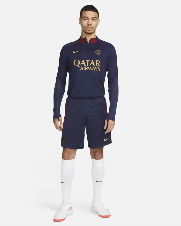 Shorts Men Nike Paris SaintGermain Strike Blackened Blueteam Redgold Suede