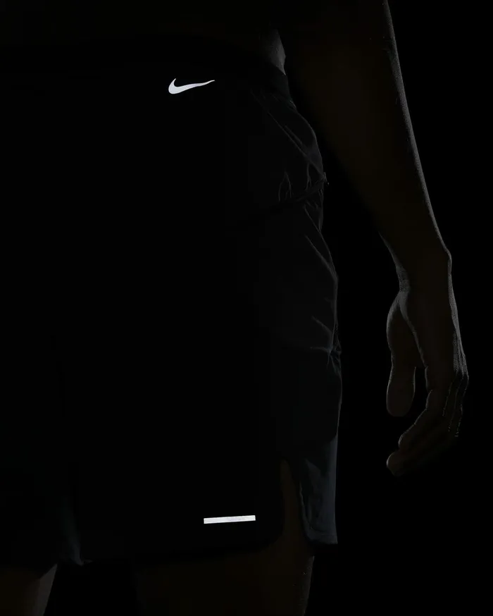 Shorts Men Nike Trail Second Sunrise Blackdark Smoke Greywhite