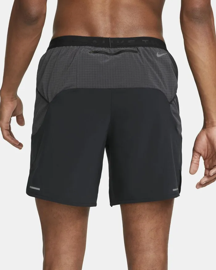 Shorts Men Nike Trail Second Sunrise Blackdark Smoke Greywhite