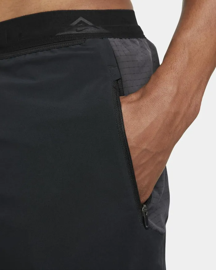 Shorts Men Nike Trail Second Sunrise Blackdark Smoke Greywhite