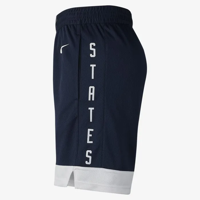 Shorts Men Nike USA Road Obsidianwhite