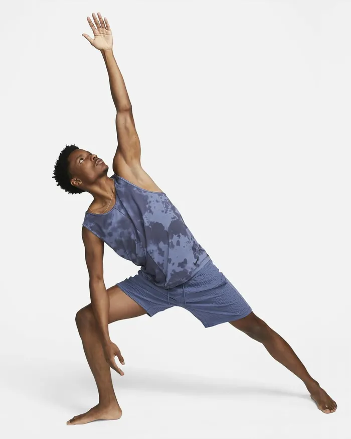Shorts Men Nike Yoga Diffused Bluediffused Blue