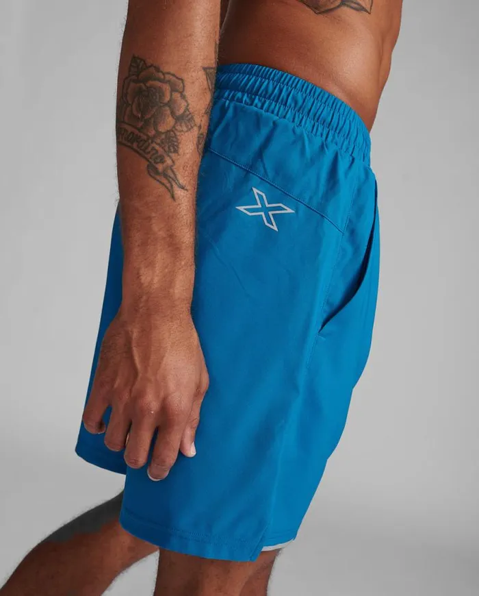 Shorts Mens 2XU Aero 7034 Shorts Seaportsilver Reflective