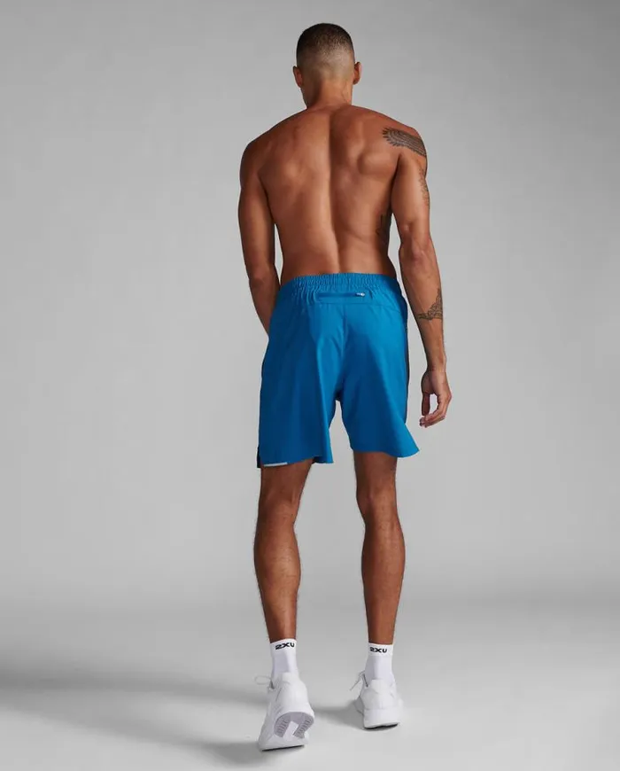 Shorts Mens 2XU Aero 7034 Shorts Seaportsilver Reflective