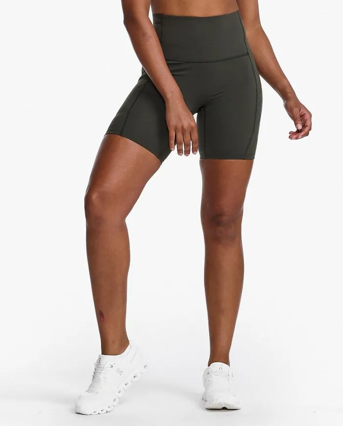 Shorts Womens 2XU Form Stash HiRise Bike Shorts Flint