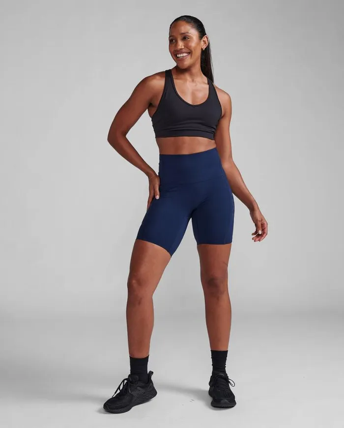 Shorts Womens 2XU Form Stash HiRise Bike Shorts Midnight