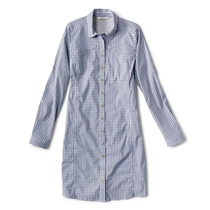 Skirts and Dresses Women Orvis River Guide Dress Dusk Check