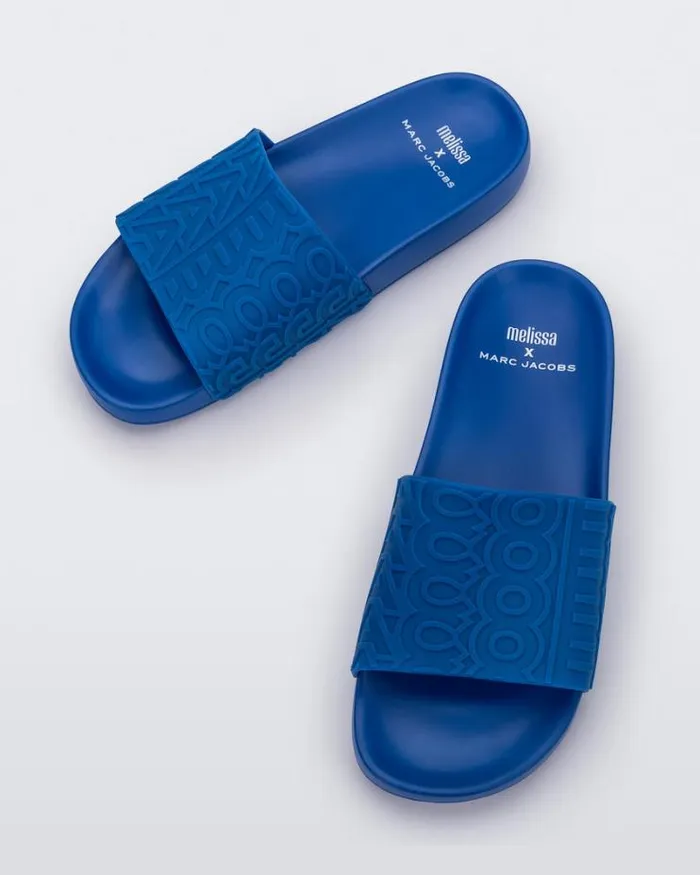 Slide Blue Women Melissa Slides