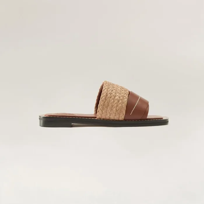 Slides Shoes Helen Kaminski Sevilla Cuoio Nougat