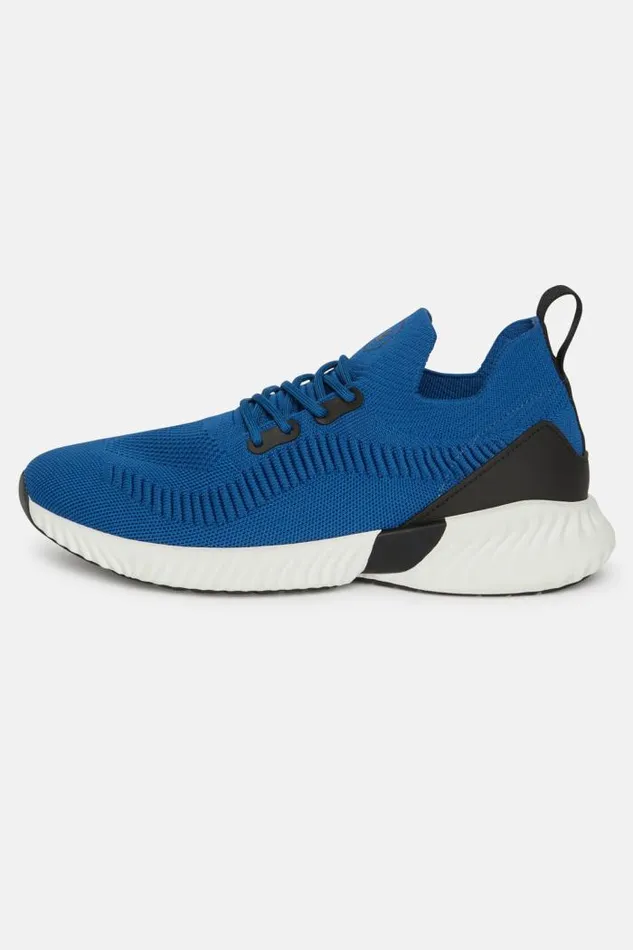 Sneakers Men Boggi Milano Royal Blue Recycled Yarn Willow Trainers Royal Blue