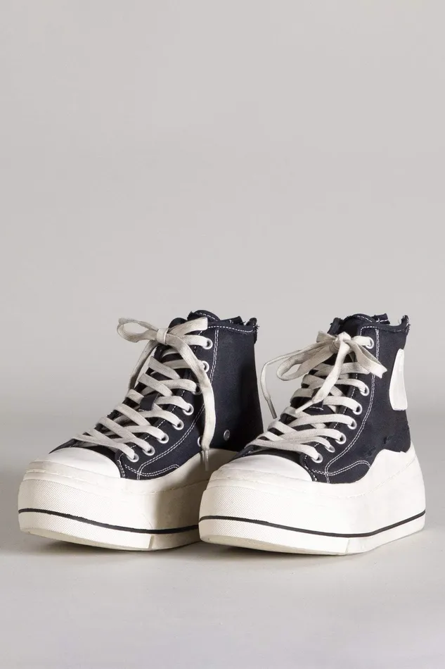 Sneakers R13 Women Kurt High Top Sneaker 8211 Black