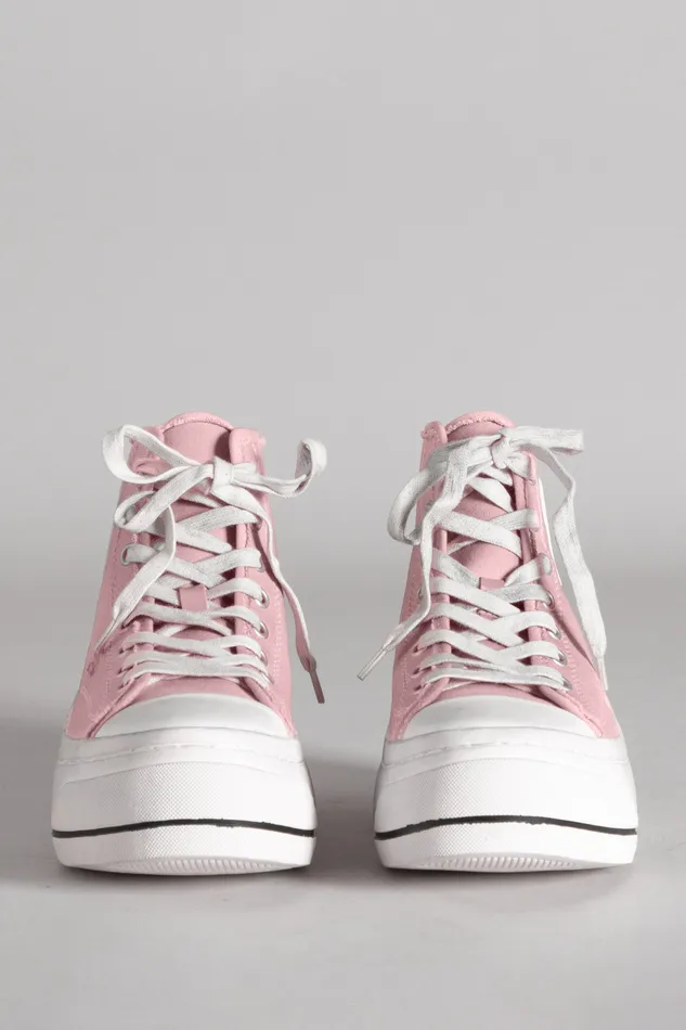 Sneakers R13 Women Kurt High Top Sneaker 8211 Pink