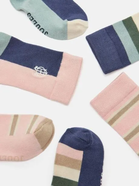 Socks Girls Joules Multi 3 Pack Socks