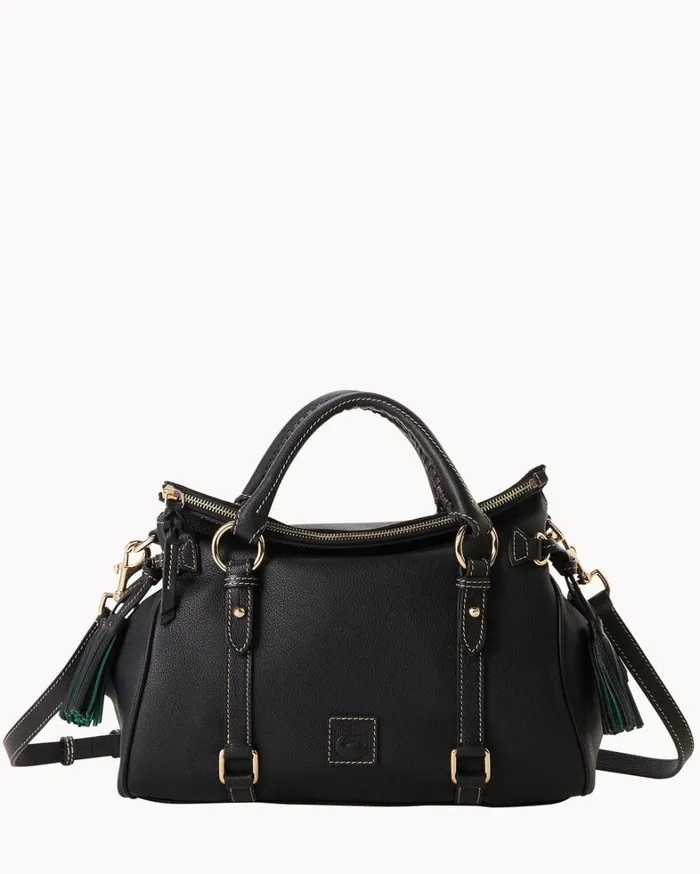 Sorrento Large Satchel Black Women Dooney and Bourke Satchels