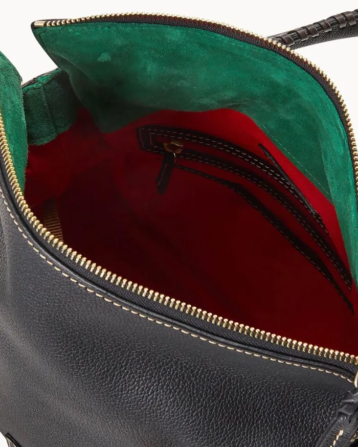 Sorrento Large Satchel Black Women Dooney and Bourke Satchels Sorrento Large Satchel Black Women Dooney and Bourke Satchels