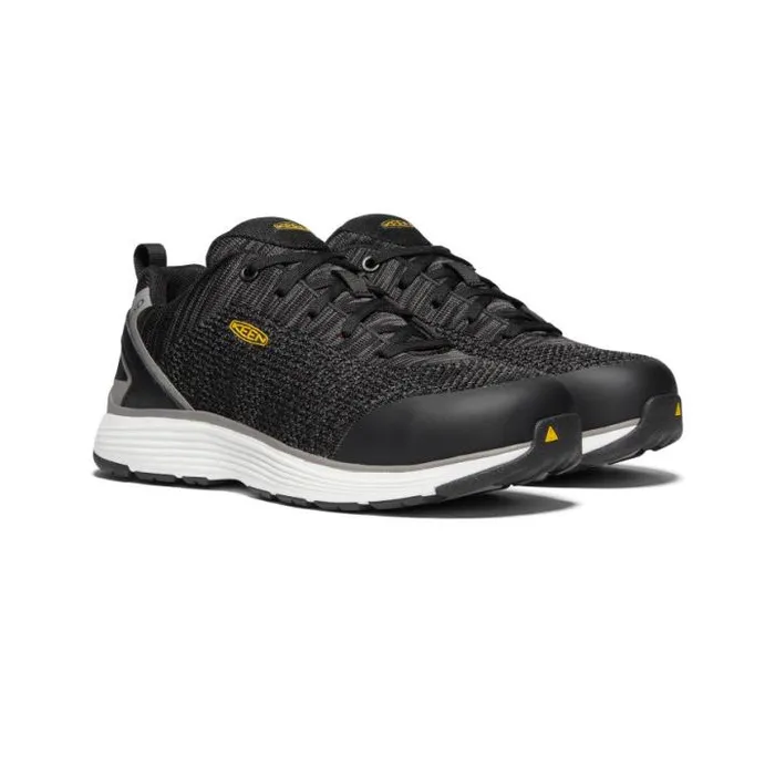 Sparta ESD Aluminum Toe BLACKGREY FLANNEL Women KEEN Work Boots and Shoes Sparta ESD Aluminum Toe BLACKGREY FLANNEL Women KEEN Work Boots and Shoes