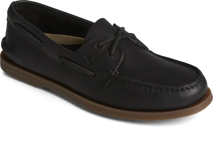 Sperry Boat Shoes Men Authentic Original Cross Lace Boat Shoe Black Sperry Boat Shoes Men Authentic Original Cross Lace Boat Shoe Black