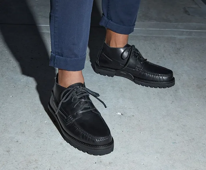 Sperry Boat Shoes Men Authentic Original Vibram Suede Chukka Black Sperry Boat Shoes Men Authentic Original Vibram Suede Chukka Black