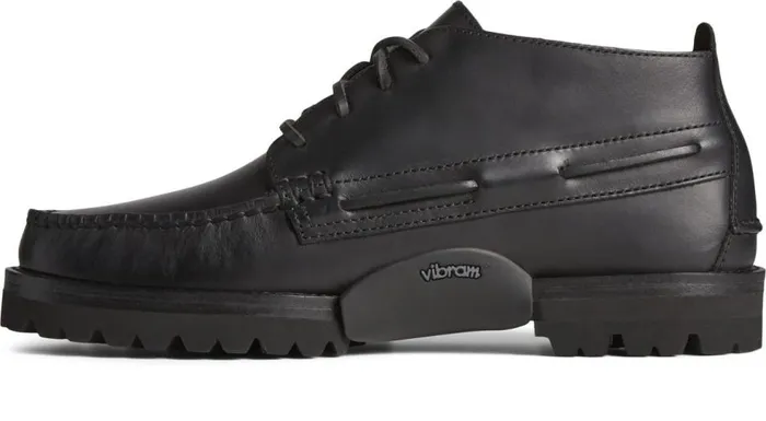 Sperry Boat Shoes Men Authentic Original Vibram Suede Chukka Black Sperry Boat Shoes Men Authentic Original Vibram Suede Chukka Black
