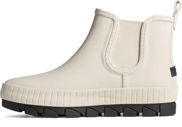 Sperry Boat Shoes Women Torrent Chelsea Matte Waterproof Rain Boot White Sperry Boat Shoes Women Torrent Chelsea Matte Waterproof Rain Boot White
