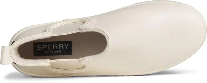 Sperry Boat Shoes Women Torrent Chelsea Matte Waterproof Rain Boot White Sperry Boat Shoes Women Torrent Chelsea Matte Waterproof Rain Boot White
