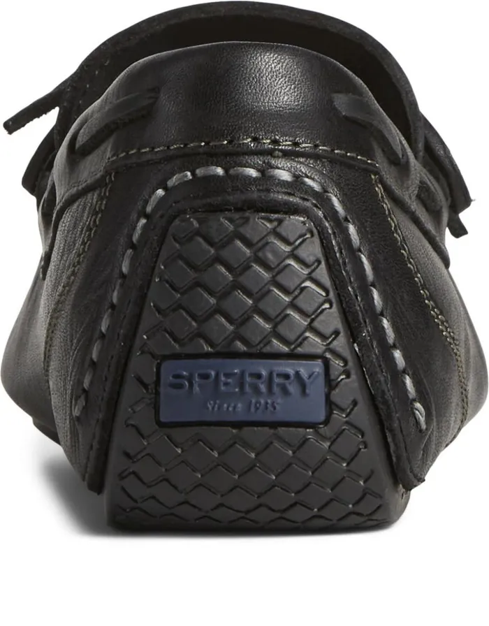 Sperry Boots Men Davenport Pull Up Leather 1Eye Driver Black Sperry Boots Men Davenport Pull Up Leather 1Eye Driver Black