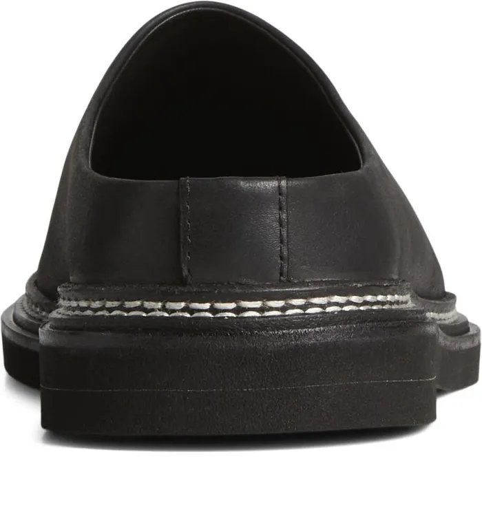 Sperry Flats and Loafers Women Sperry X Who What Wear Captain039s Mule Black Sperry Flats and Loafers Women Sperry X Who What Wear Captain039s Mule Black