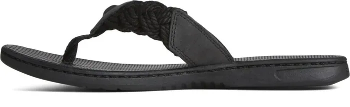 Sperry Sandals Women Parrotfish Braid Sandal Black Sperry Sandals Women Parrotfish Braid Sandal Black