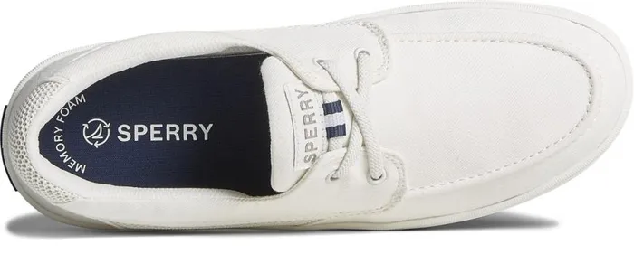 Sperry Sneakers Men SeaCycled Bowery Sneaker White Sperry Sneakers Men SeaCycled Bowery Sneaker White