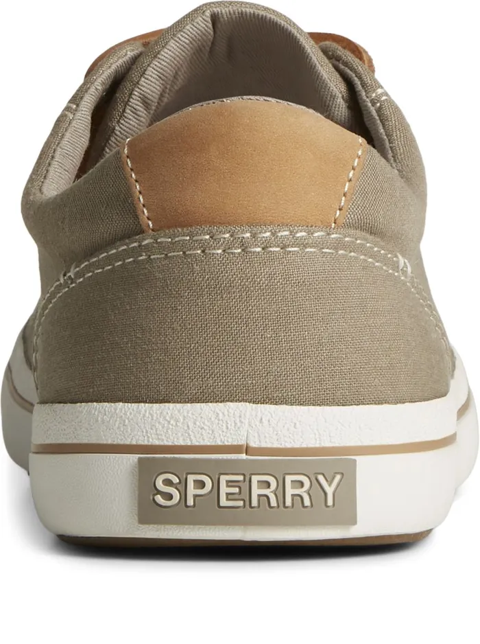 Sperry Sneakers Men Striper II Linen LTT Sneaker Taupe Sperry Sneakers Men Striper II Linen LTT Sneaker Taupe