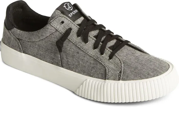 Sperry Sneakers Women Bermuda SeaCycled Canvas Sneaker Black Sperry Sneakers Women Bermuda SeaCycled Canvas Sneaker Black