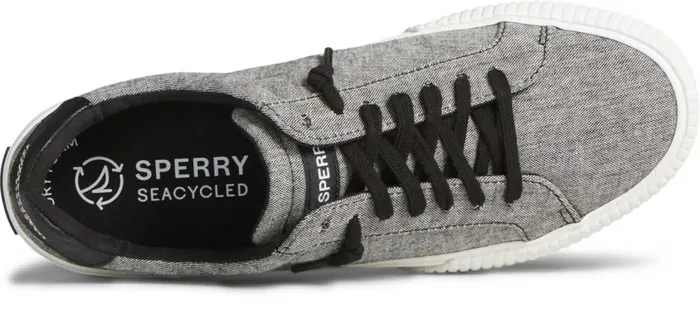 Sperry Sneakers Women Bermuda SeaCycled Canvas Sneaker Black Sperry Sneakers Women Bermuda SeaCycled Canvas Sneaker Black