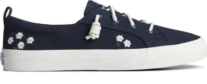 Sperry Sneakers Women Crest Vibe Floral Sneaker Navy
