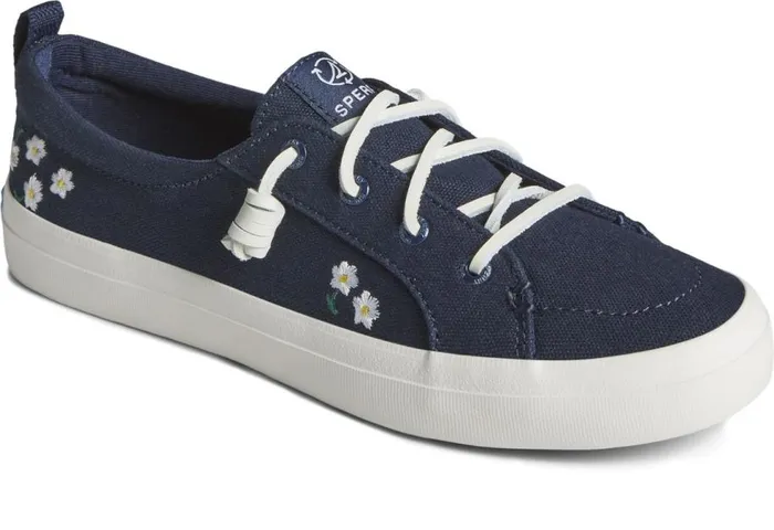 Sperry Sneakers Women Crest Vibe Floral Sneaker Navy Sperry Sneakers Women Crest Vibe Floral Sneaker Navy