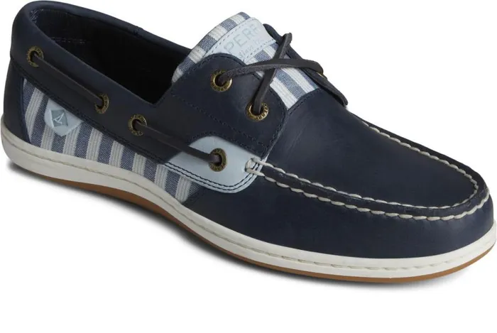 Sperry Sneakers Women Koifish Stripe Boat Shoe Navy Sperry Sneakers Women Koifish Stripe Boat Shoe Navy