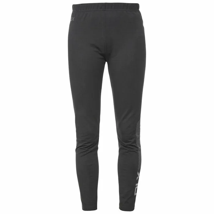 Splits DLX Knitted Active Leggings Black Women Trespass Casual Trousers